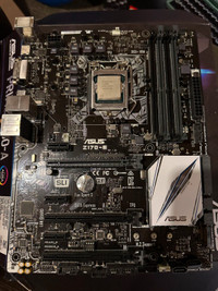 Intel 6700K + Asus Z170 board