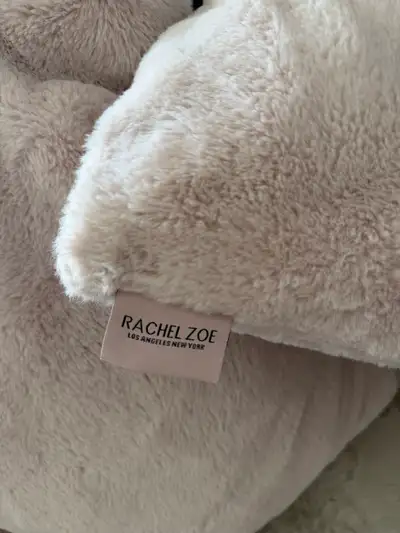 Rachel Zoe Faux Fur Throw Pillow Set (4 Pillows) – Super Soft, View more