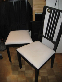 FS: IKEA dining room chairs, and pine dining table