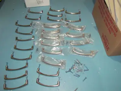 27 Satin Nickel Kitchen/Bath Drawer/Cabinet Pulls, View more