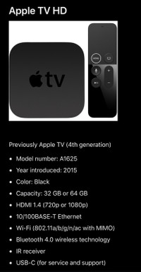 Apple TV- 1st Gen