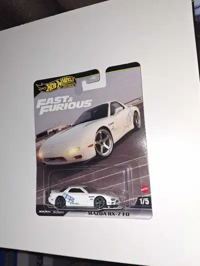 - Mazda RX-7 FD - HKS livery - Hot Wheels Premium Fast & Furious 2025 - 1/64 diecast car - $15