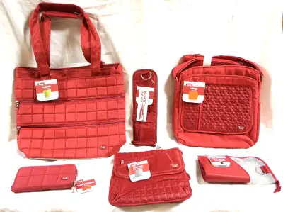 6 Lug Quilted Bags, Matching Set, BRAND NEW– Never Used, View more