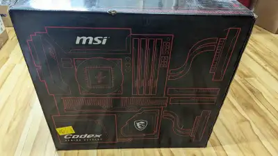 MSI Codex R2 gaming desktop brand new, View more