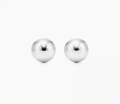 Authentic TIFFANY & Co. Bead Earrings 10mm New, View more
