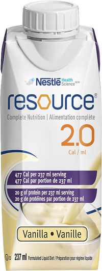 Resource 2.0 Calorie Dense Complete Nutrition Drink 235 ml