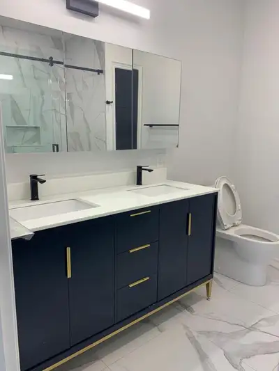 washroom renovation , View more