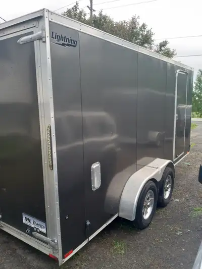 All aluminum enclosed/cargo trailer, downsizing so I no longer need it. Never used in winter All alu...