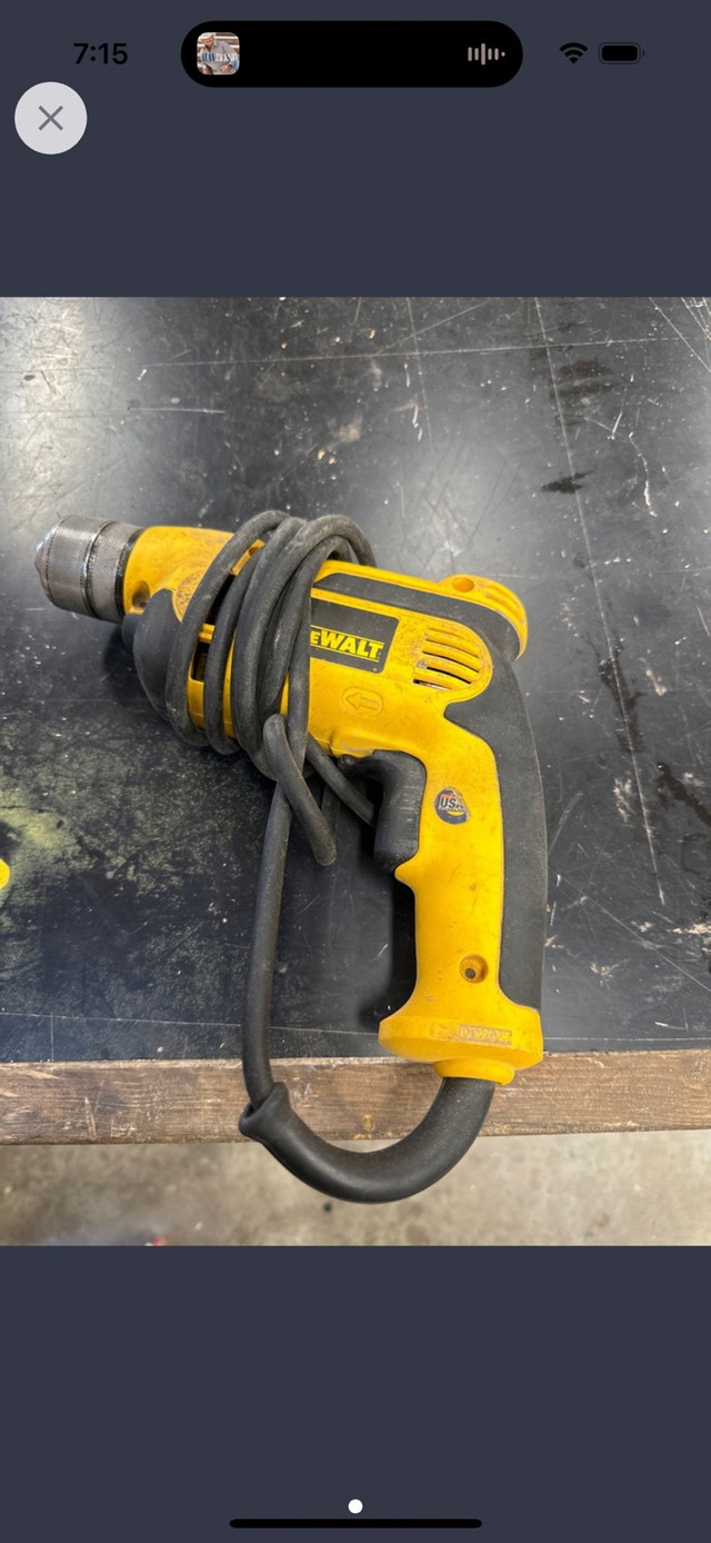 3/8 “ Corded DeWalt drill in Power Tools in Dartmouth