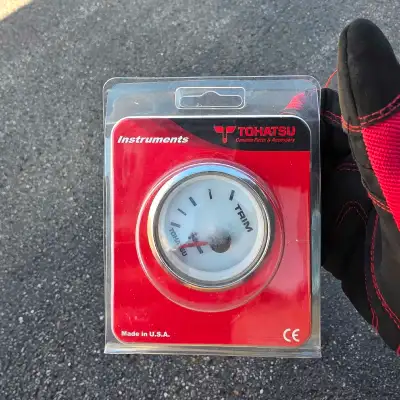 I am selling a new Tohatsu Trim Gauge, part number FGP7866A 3PU-72571-0. This gauge is brand new in...
