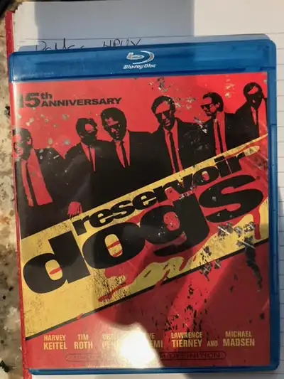 RESERVOIR DOGS - Used Blu Ray In Excellent Condition Well cared for in my smoke-free home. Pickup in...