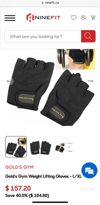 Gold's Gym Weight Lifting Gloves