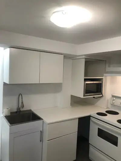 Basement unit with separate entrance and separate electric meter for rent on Cummings Ave, from 1st...