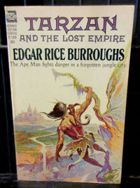 TARZAN AND THE LOST EMPIRE Edgar Rice Burroughs, Ace F-169 ~NICE