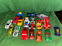 Lot of 17 toy cars