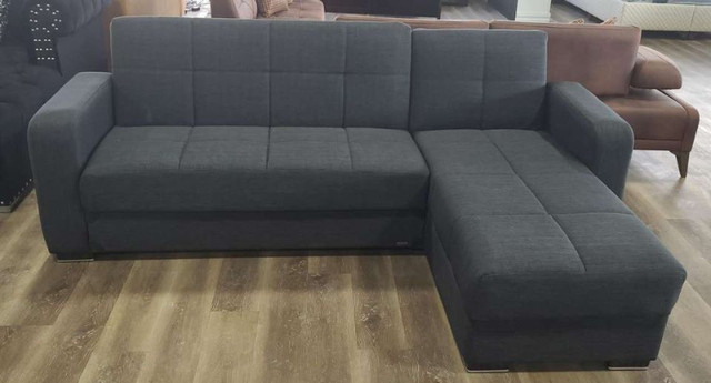 Divan Lit Sectionnel En Tissu Avec Espace De Rangement | Sofas et futons |  Laval/Rive Nord | Kijiji