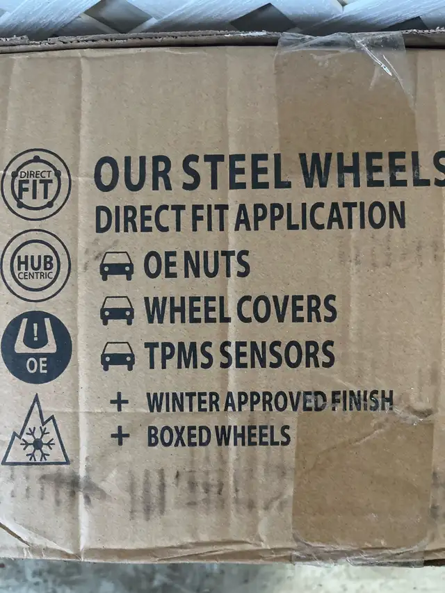 Brand NEW! 4 x steel rims 18 in,  still in the box in Tires & Rims in City of Halifax - Image 4