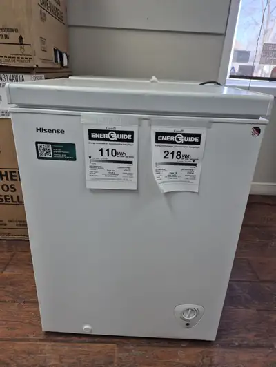 Open Box Hisense 5.0 Cu.Ft Chest Freezer, View more