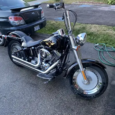 2005 Harley Davidson FLSTFI 15th Anniversary fat boy Anniversary edition bike, Mint condition, only...