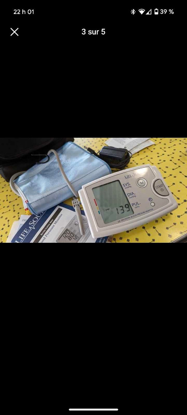 Machine pour mesurer pression sanguine dans Santé et besoins spéciaux  à Saint-Hyacinthe - Image 2