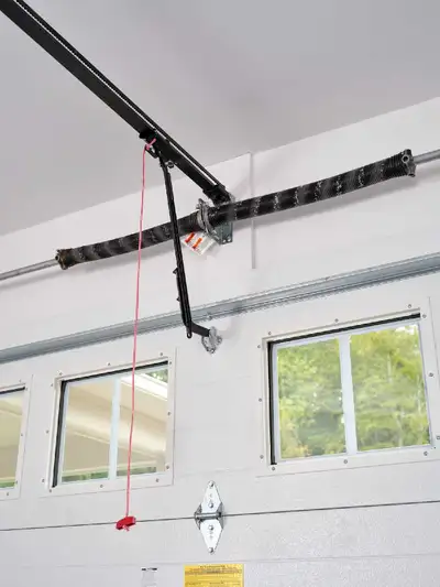 Broken Garage Door Torsion Spring Replacement, View more