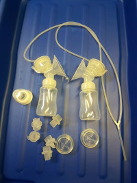 Accessories and parts for electric breast pump