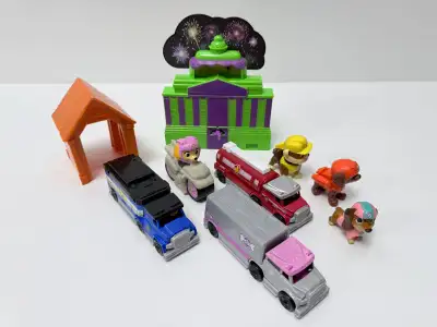 Paw Patrol Toy Lot Cars Figures Helicopter Random Mixed Set, View more