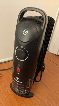 7 Fin Compact Radiant Heater 700W