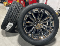 G46. CV44 New 2024 GMC Denali rims Bridgestone all-season tires