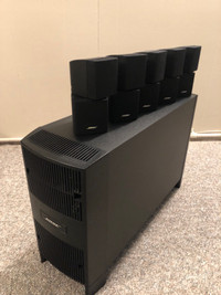 Bose Acoustimass 10 Series III - Subwoofer and 5 Small Speakers