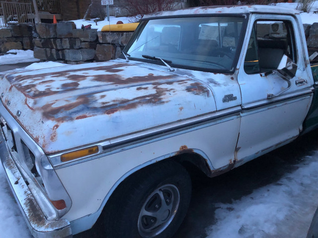 1978 F150 Rwd .  Needs work.  Runs good in Cars & Trucks in Banff / Canmore - Image 2