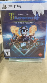 Supercross 4 new PS5 Game