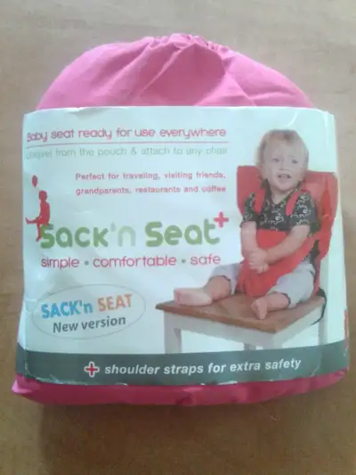 NEW: Sack'n seat. Instant safe chair, View more