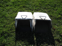 2 Toro lawnmower bags