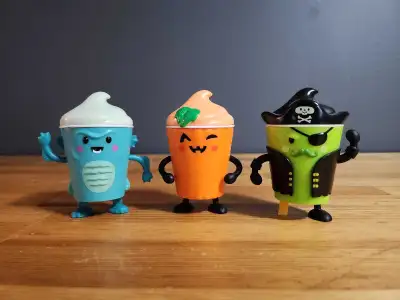 Wendy's Frosty Buddies Toys - (Set of 3), View more