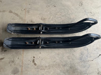 Arctic Cat skis with carbides 