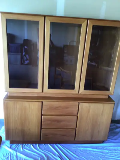 Teak buffet and Hutch, View more