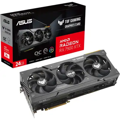 Asus TUF GAMING OC Radeon RX 7900 XTX 24 GB Video Card/GPU, View more