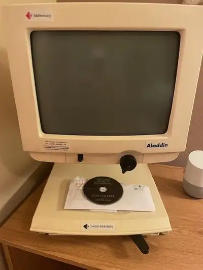 Free Aladdin Classic Video Magnifier, View more