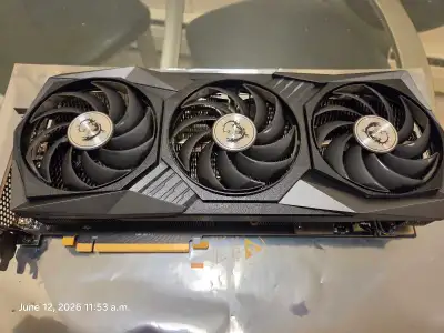 Upgrade your gaming rig with this powerful MSI GeForce RTX 3080 Ti Gaming X Trio 12GB graphics card,...