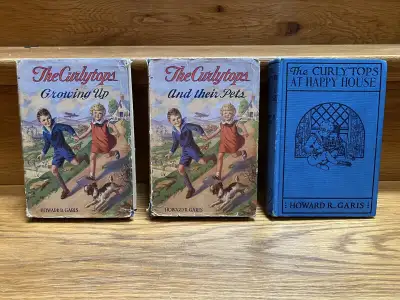 1921-1931 editions of The Curlytops books (with jackets!), View more