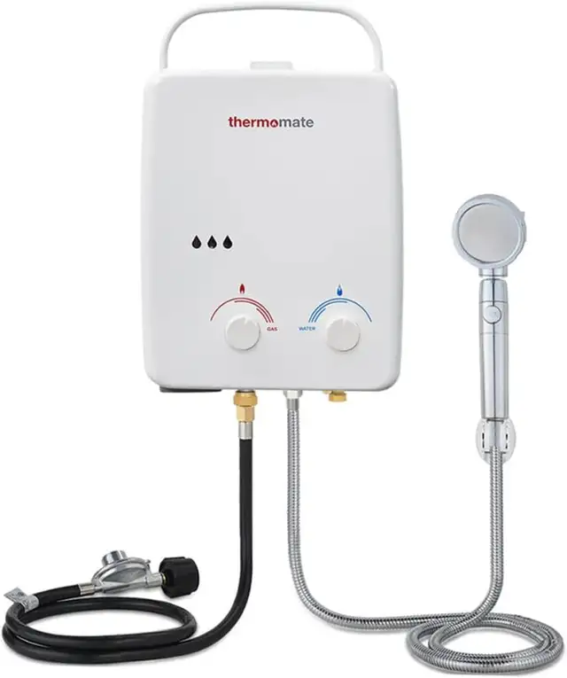 Tankless Water Heater, thermomate 5L Portable Propane Gas Hot Wa in Heaters, Humidifiers & Dehumidifiers in Calgary - Image 5