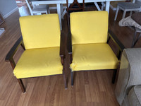 Fabric Chairs (2) for living or family room