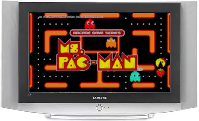 Tube CRT TV Retro Gaming - Samsung TX-R3079WH 30" HD SlimFit TV, View more