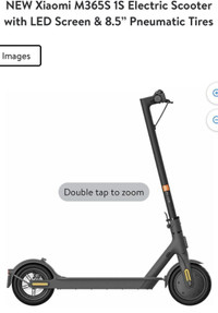 NEW Xiaomi M365S 1S Electric Scooter with LED Screen & 8.5”