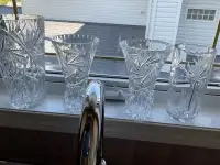 Cut Glass Vases - 1960’s 