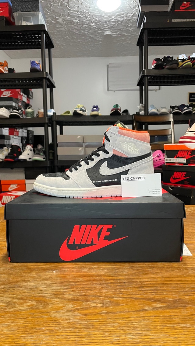 Jordan 1 High ‘Hyper Neutral Crimson Tint’ Men's Shoes Edmonton