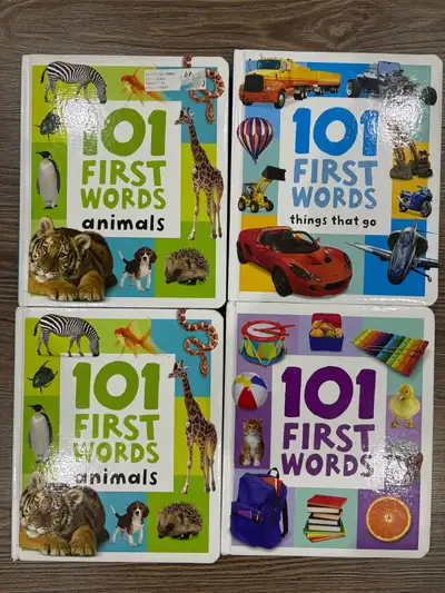 101 first word series toddler board picture book, View more