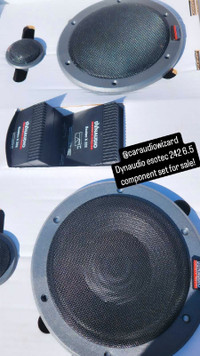 Dynaudio esotec 242 6.5" component 2 way speaker set MSRP 1500US