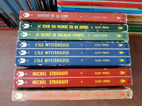 Jules Verne 
Lot de 6 romans à vendre 
